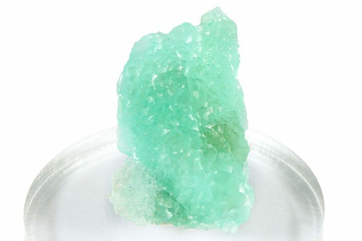 Sparkling Blue-Green Hemimorphite - Congo #372245